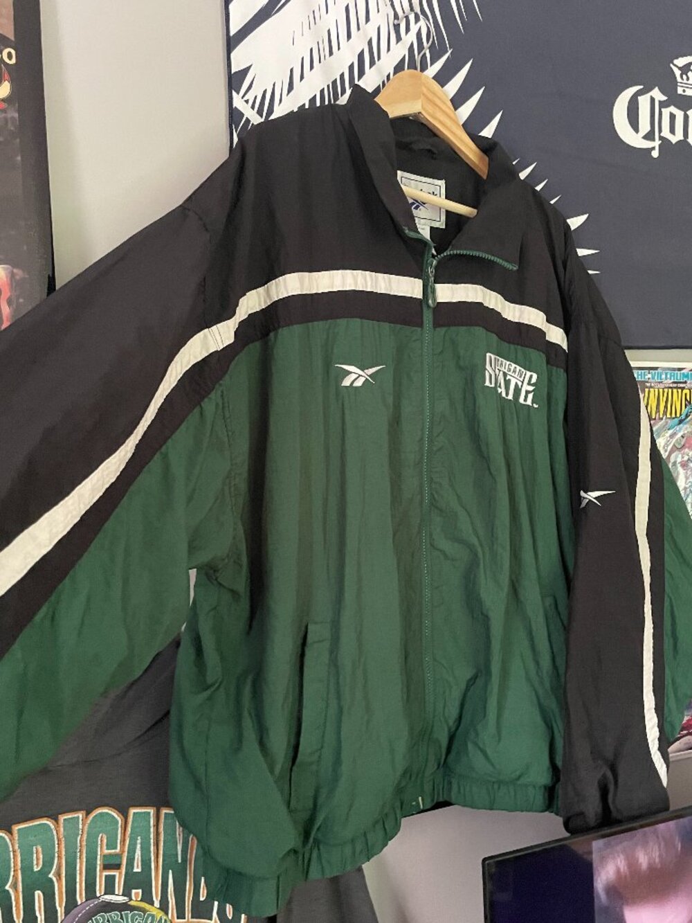 Vintage Michigan State Reebok Windbreaker - Picture 4 of 6